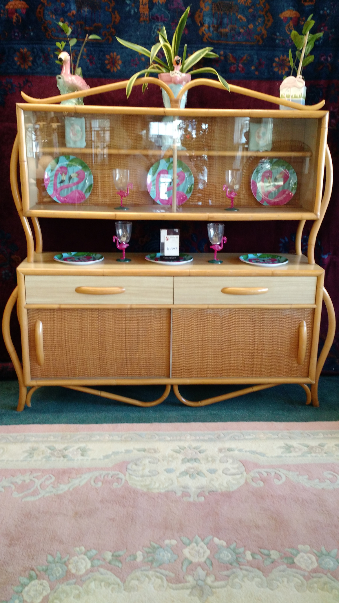 DR0010-Rattan-50s-china-cabinet