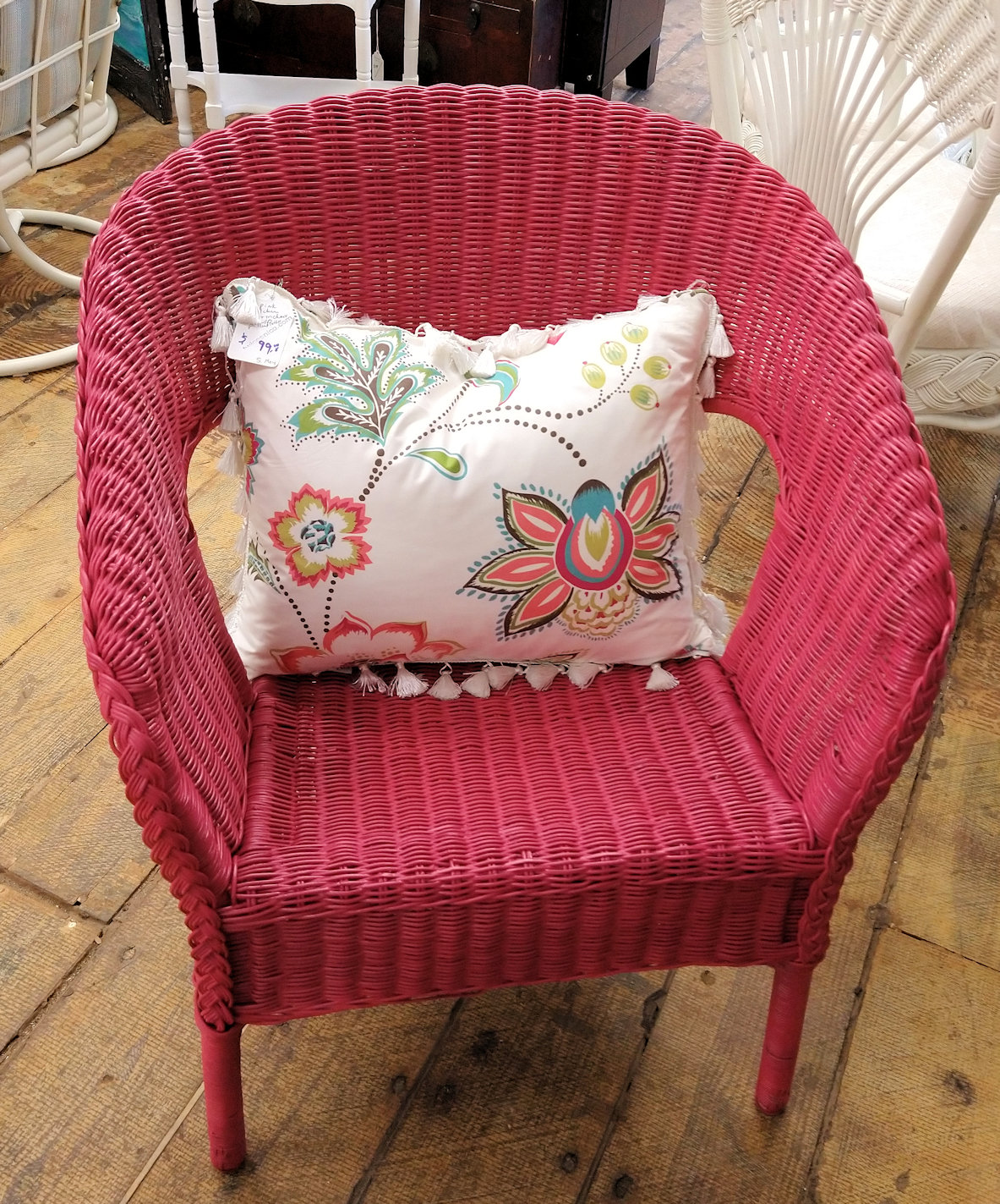 KK0206-Pink-wicker-chair-pillow